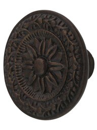 Eastlake Round Cabinet Knob - 1 3/4" Diameter